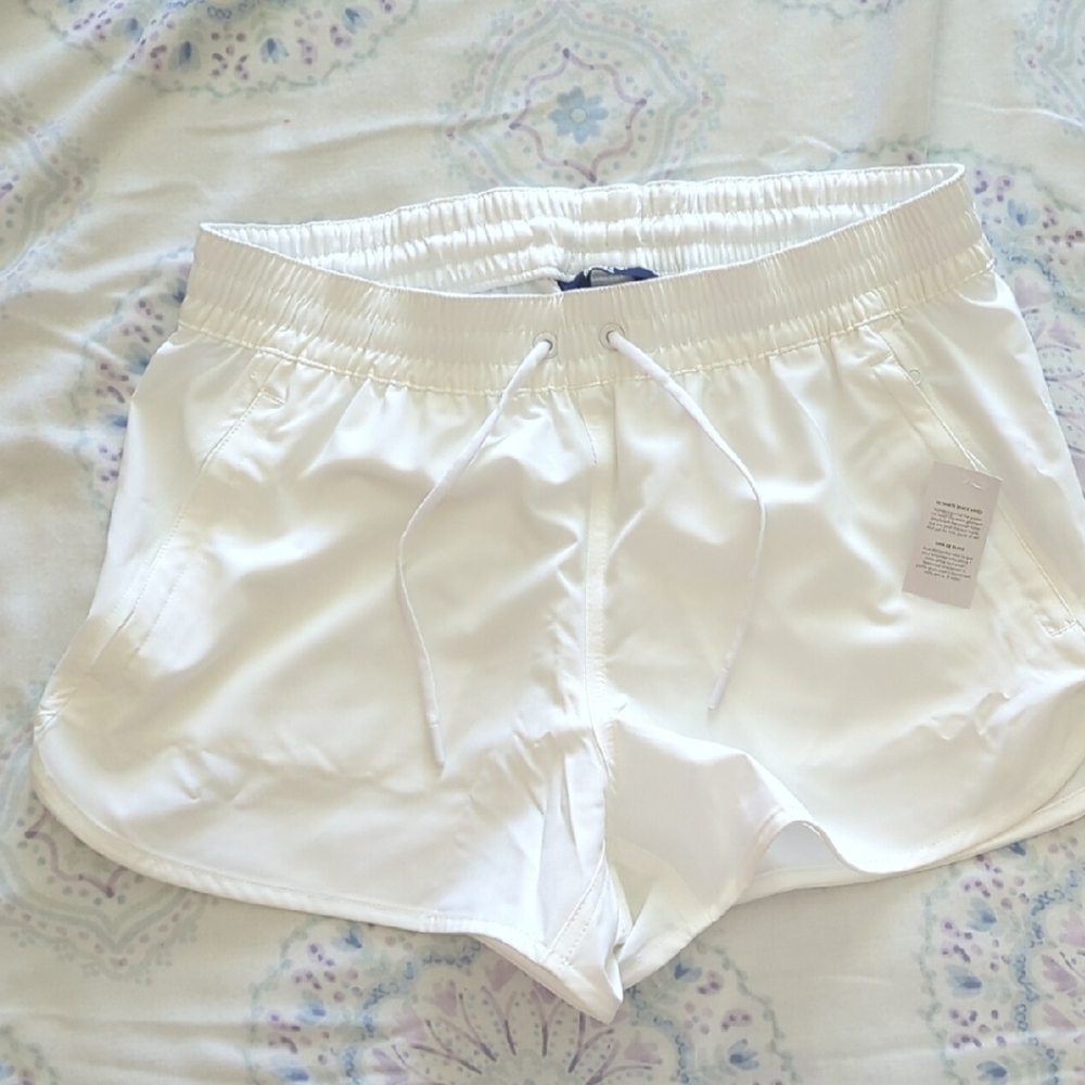 Lands' End White Shorts